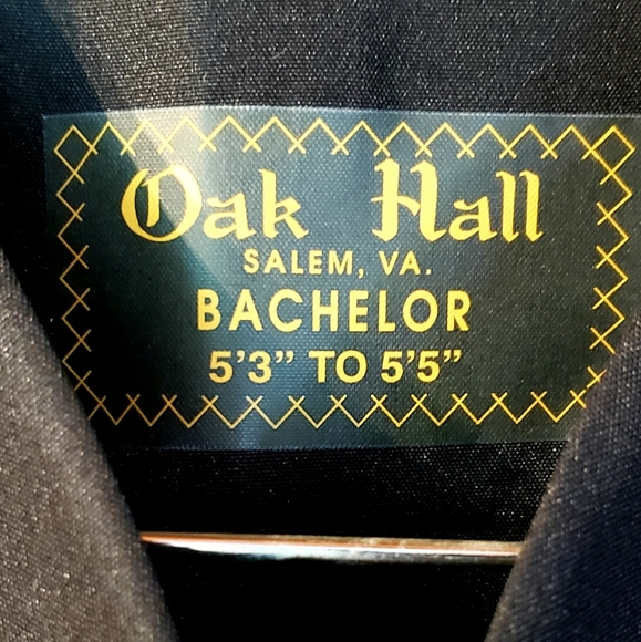 OAK HALL Bachelor/HS Grad Choir Gown 5'3" - 5'5" Black - Picture 2 of 7